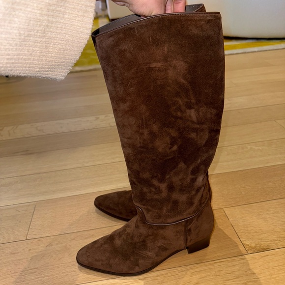 Doen Shoes - Doen Chocolate Suede Knee-High Boots